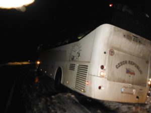 Nehoda autobusu Lukavec u Hořic