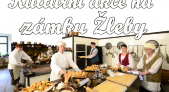 Oživená zámecká kuchyně – Zámek Žleby