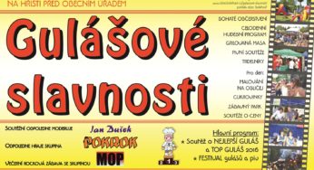 Gulášové slavnosti – Bolehošť – sobota 13.8.2016