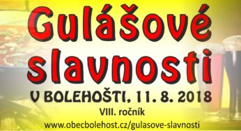 Gulášové slavnosti – Bolehošť – sobota 11. srpna