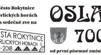 Oslavy 700 let Rokytnice v Orlických horách – 20. – 29. července