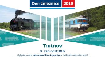 Regionální Den železnice – neděle 9. září 2018 – Trutnov