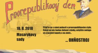 Prvorepublikový den v Jaroměři – sobota 18. srpna 2018 – Jaroměř