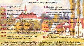 16. ročník Slavností Holovouských Malináčů – sobota 6. října 2018