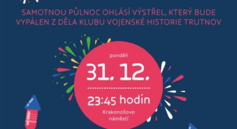 Novoroční ohňostroj – Trutnov – 31.12.2018 ve 23:45