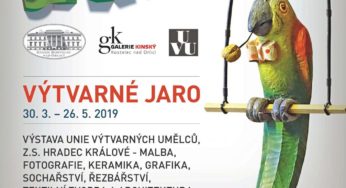 Výstava Výtvarné jaro 2019 – Nový zámek Kostelec nad Orlicí od 30. března do 26. května 2019