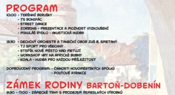 Brány města dokořán – sobota 13. dubna 2019 – Nové Město nad Metují
