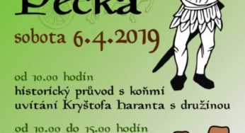 Otvírání hradu Pecka – sobota 6.dubna 2019 od 10 hodin