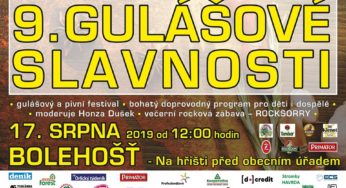 Gulášové slavnosti – sobota 17. srpna 2019 – Bolehošť
