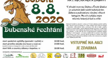 Dubenské řechtání – sobota 8. srpna 2020 – Dubenec u České Skalice