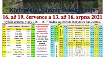 Parní víkend 13. až 16. srpna 2021 – Vrchlabí – Krkonoše…