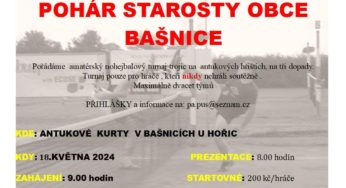Nohejbalový turnaj trojic – Bašnice – sobota 18. května 2024